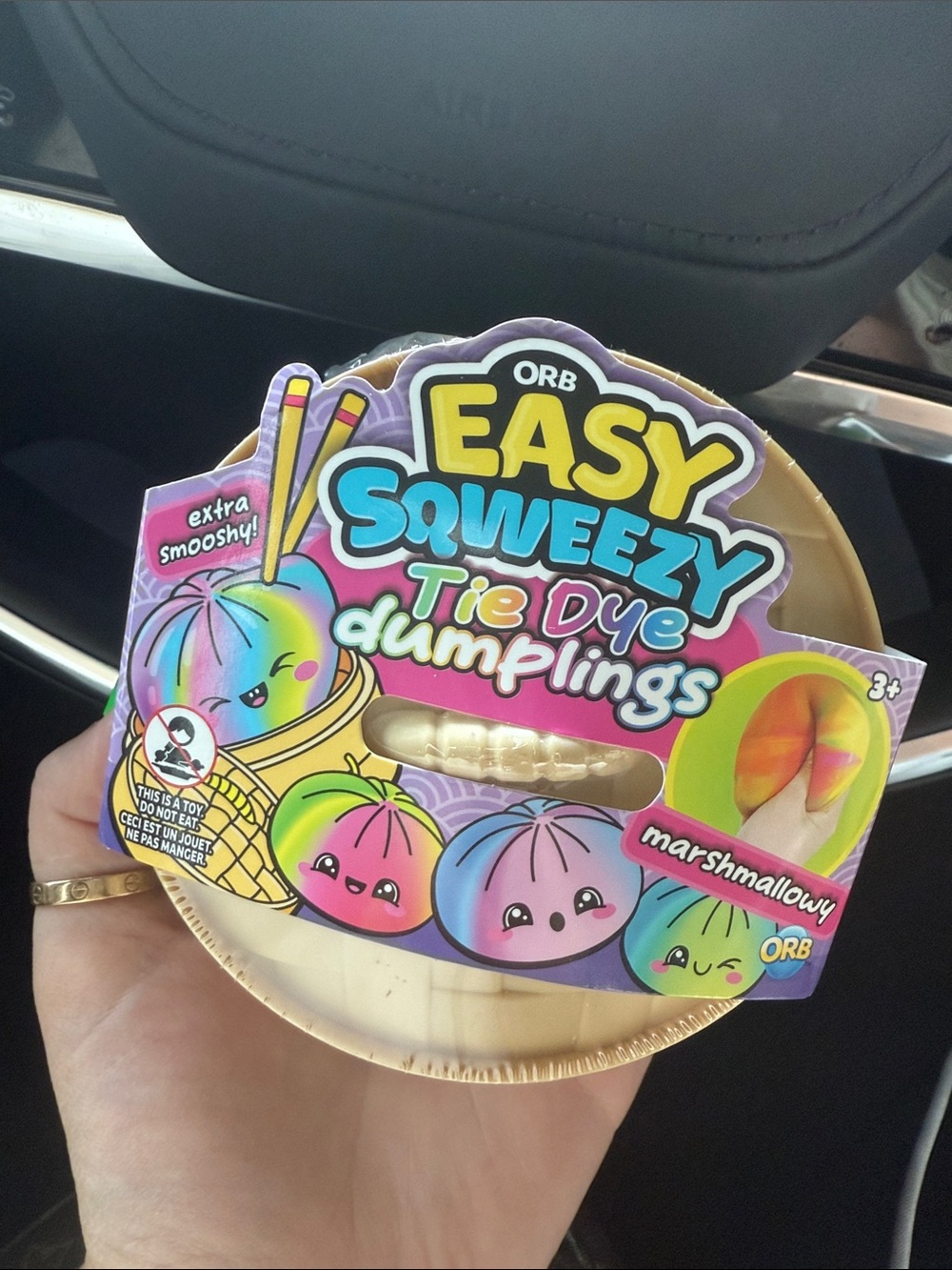 Easy Squeezy Tie Dye Dumplings - Marshmallowy (Multicolor)